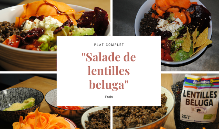 salade de lentilles beluga